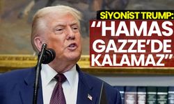 Siyonist Trump: Hamas Gazze'de kalamaz