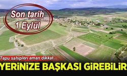 Tapu sahipleri aman dikkat! Son tarih 1 Eylül: Yerinize başkası girebilir