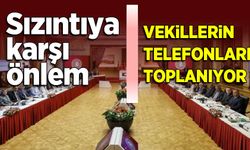 Terörsüz Türkiye komisyonunda cep telefonu önlemi