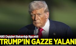 Trump'ın "Gazze" yalanını ABD Dışişleri Bakanlığı ifşa etti!