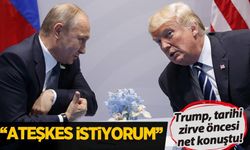 Trump, Putin görüşmesi öncesi konuştu: Ateşkes istiyorum