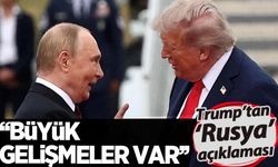 Trump'tan 'Rusya' açıklaması: Büyük gelişmeler var