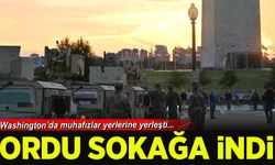 Washington'a sevk edilen 800 Ulusal Muhafız, görev yerlerine konuşlandı