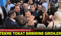 CHP ilçe kongresinde ortalık karıştı: Tekme ve tokatlar havada uçuştu