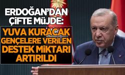 Cumhurbaşkanı Erdoğan'dan evlenecek gençlere büyük müjde: Destek miktarı artırıldı, şartlar esnetildi