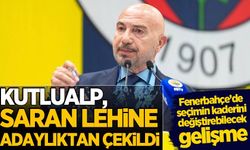 Fenerbahçe'de olağanüstü seçimli genel kurul: Kutlualp, Saran lehine adaylıktan çekildi