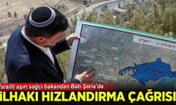İsrailli aşırı sağcı bakandan Batı Şeria’nın ilhakının hızlandırılması çağrısı
