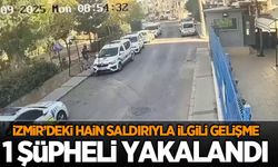 İzmir'deki polis merkezine saldırının failiyle bağlantılı olduğu belirlenen 1 şüpheli yakalandı