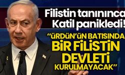 Soykırımcı Netanyahu: Ürdün'ün batısında bir Filistin devleti kurulmayacak