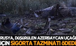 Rusya, düşürülen Azerbaycan uçağı için sigorta tazminatı ödedi