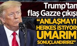 Trump'tan flaş Gazze çıkışı! "Anlaşmayı herkes istiyor, umarım sonuçlandırırız"