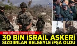 30 bin İsrail askeri ifşa oldu: Sızdırılan belge her şeyi ortaya çıkardı