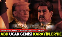ABD ünlü uçak gemisini Karayipler'e gönderdi: 4.5 milyon milis bölgede!