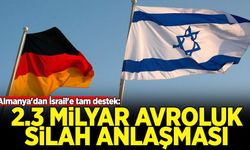 Almanya'dan İsrail'e tam destek: 2.3 milyar avroluk silah anlaşması