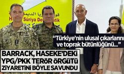 Barrack, PKK/YPG terör örgütü ziyaretini böyle savundu: Türkiye'ye karşı bir ziyaret değil