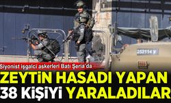 İşgalci İsrail Batı Şeria'da 38 Filistinliyi yaraladı