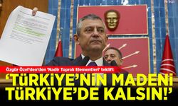 CHP’den 'Nadir Toprak Elementleri' teklifi: 'Stratejik kaynaklar devlet eliyle işletilsin'