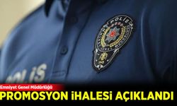 Emniyet Genel Müdürlüğü, promosyon ihalesi açıklandı: Personel başına 100 bin TL verilecek