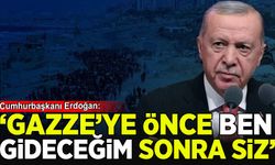 Cumhurbaşkanı Erdoğan Rize'de konuştu: Gazze'ye önce ben gideceğim, sonra siz