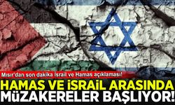 Hamas ve İsrail arasında müzakereler resmen başlıyor