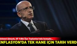 Mehmet Şimşek Enflasyon'da tek hane için tarih verdi