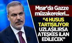 Mısır'da Gazze görüşmeleri | Hakan Fidan: 4 madde üzerinde uzlaşılırsa ateşkes olacak