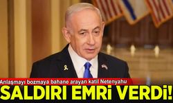 İsrail Başbakanı Netanyahu'dan Gazze'ye saldırı emri