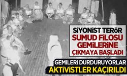 Siyonist terör, Sumud Filosu gemilerine baskın yaptı: Aktivistler kaçırıldı