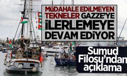 Sumud Filosu: Müdahale edilmeyen gemiler Gazze'ye ilerlemeye devam ediyor