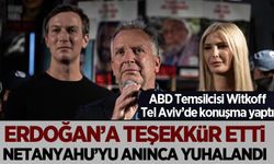 ABD Temsilcisi Witkoff, Tel Aviv'de yaptığı konuşmada Erdoğan'a teşekkür etti
