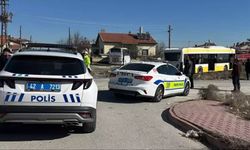 Konya'da öğrenci servisi ile belediye otobüsü çarpıştı: çok sayıda yaralı var