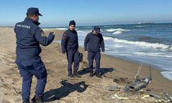 Sakarya'da sahilde parçalanmış insansız hava aracı bulundu