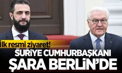 Suriye Cumhurbaşkanı Şara'dan Almanya’ya ilk resmi ziyaret!