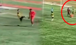 Mardin'de amatör maçta rakip futbolcunun kafasına tekme atan oyuncu tutuklandı