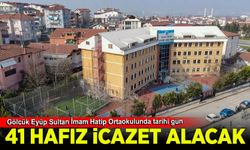 Gölcük Eyüp Sultan İHO’da tarihi gün! 41 öğrenci hafızlık icazeti alacak!