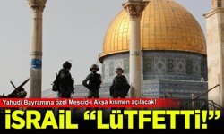 İsrail lütfetti, Mescid-i Aksa Yahudi Bayramına özel kısmen açılacak!