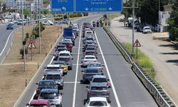 Tekirdağ-İstanbul yolunda bayram tatilinden dönüş yoğunluğu yaşanıyor