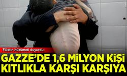 Gazze'de 1,6 milyon kişi kıtlık tehlikesiyle karşı karşıya