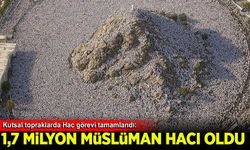 Kutsal topraklarda Hac görevi tamamlandı: 1,7 Milyon Müslüman Hacı oldu