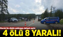 Mersin'de silahlı saldırgan dehşet saçtı: 4 ölü 8 yaralı