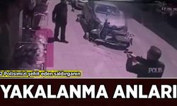 Çorlu'da 2 polisimizi şehit eden saldırganın yakalanma anları ortaya çıktı