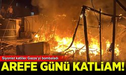Siyonist katiller Gazze'de Arefe günü katliam yaptı