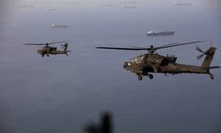 ABD ordusuna ait Apache tipi helikopter Hürmüz Boğazı yakınlarında düştü