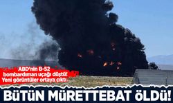 ABD'nin bombardıman uçağı düştü! Bütün mürettebat öldü