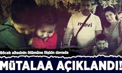 Böcek ailesinin ölümüne ilişkin davada mütalaa açıklandı!
