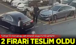 Büyükçekmece Adliyesi'ndeki adli emanet hırsızlığının iki firari şüphelisi Türkiye'ye teslim oldu