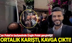 Can Polat'ın taziyesinde Engin Polat gerginliği! Ortalık karıştı, kavga çıktı