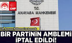 CHP, Anayasa Mahkemesi'ne başvurdu! Bir partinin amblemi iptal edildi