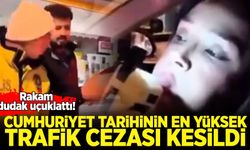 Cumhuriyet tarihinin en yüksek trafik cezası kesildi: Rakam dudak uçuklattı