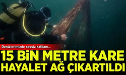 Denizlerdeki ''HAYALET AĞLAR'' temizleniyor!